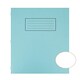 image 3 of Silvine EX114 Plain Exercise Book - Blue (Pack of 10), A4 (210x297mm)
