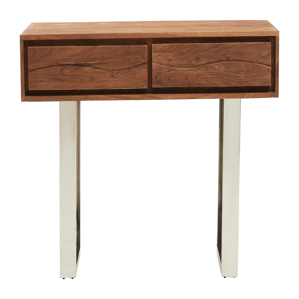 image 1 of Interiors by Premier Acacia Console Table Brown