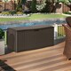 image 5 of Suncast Minnesota 469L Storage Box - Java Brown | Brown