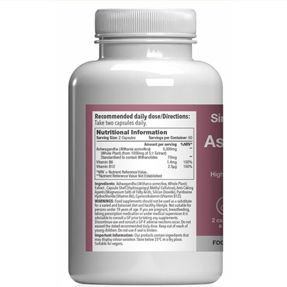 image 1 of Ashwagandha 5000mg - 120 Capsules