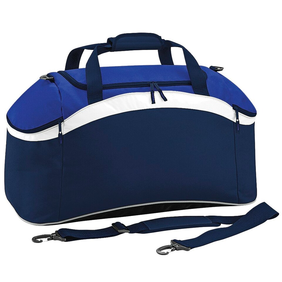 image 1 of BagBase Teamwear Sport Holdall / Duffle Bag (54 Litres) - Classic Red/ Black/ White - One Size