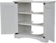 image 3 of Bathroom Sink Cabinet Under Basin Unit Cupboard Storage Furniture White
