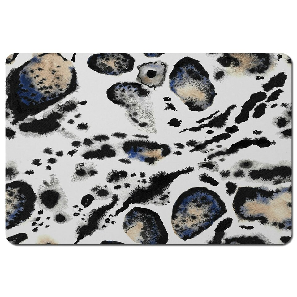 image 1 of Leopard Print with Blue (Placemat)