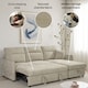 image 7 of Grey Chenille Fabric 2C1 Corner Sofabed with Storage ARCHIE