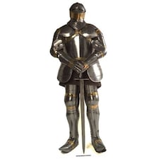 Knight in Shining Armour Lifesize Cardboard Cutout - 186cm