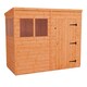 image 3 of 8 x 4 (2.38m x 1.15m) Wooden Tongue and Groove PENT Shed - Single Door (12mm T&G Floor and Roof) (8ft x 4ft) (8x4)
