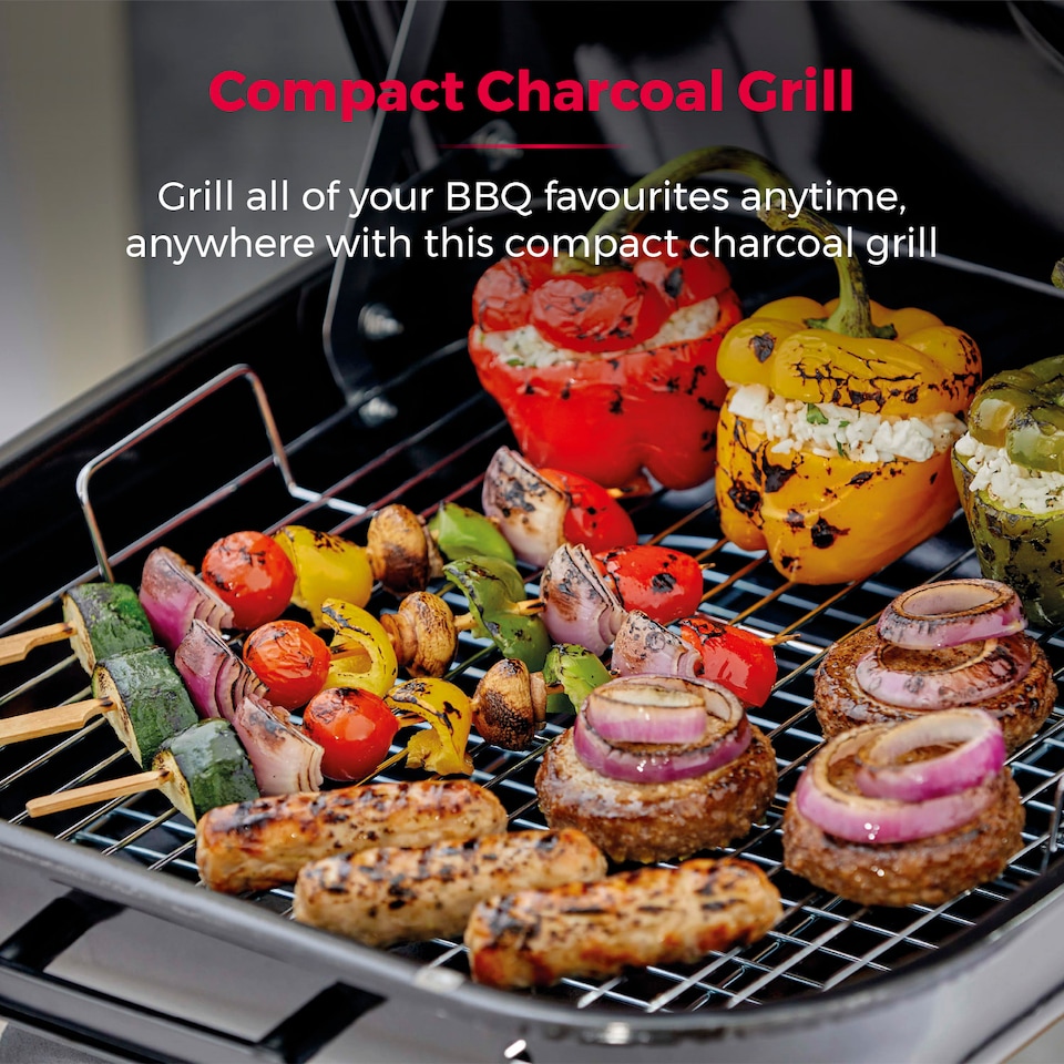 image 1 of XL Portable Grill With Collapsible Legs