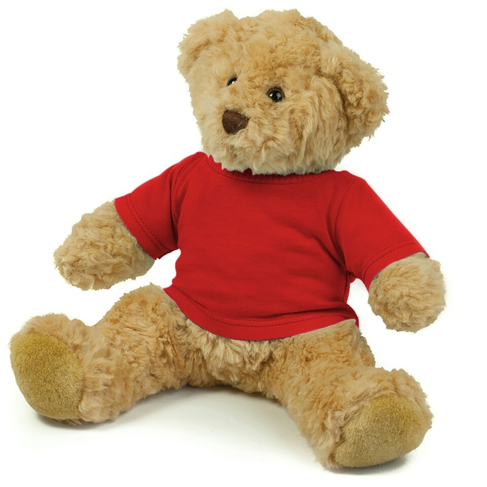 image 1 of Mumbles Teddy Bear T-Shirt Accessory - Red - M