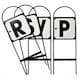 image 2 of Stubbs Tread In Letters Markers | White | White/Black | RSVP | 1