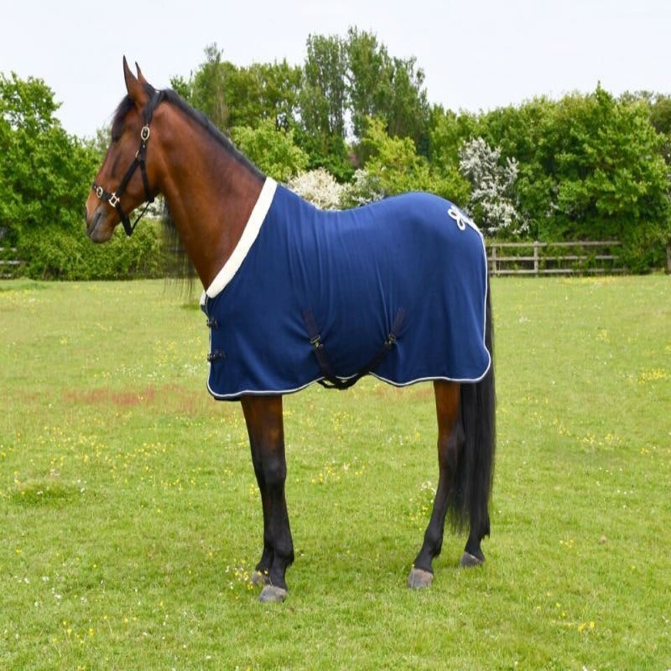 image 1 of Rhinegold Show Fleece Red | Size: 5ft 9
Colour: Red