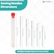 image 2 of 25pcs Stainless Steel Sewing Needle Assortment, Embroidery & Tailoring