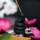 image 2 of Black Snake Incense Stick Holder