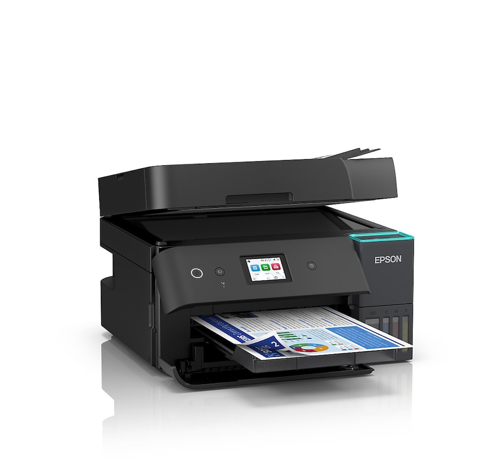 image 1 of Epson EcoTank ET-4950 Inkjet Printer Multifunction Print Scan Copy Wi-Fi Duplex