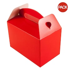 Oaktree Treat Box (Pack of 6) - Red - One Size
