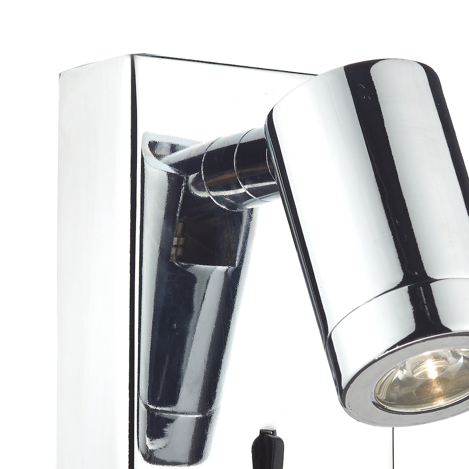 image 1 of Anvil Wall Bracket Polished Chrome LED