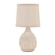 image 1 of Hestia Natural Flecked Lamp White | Natural
