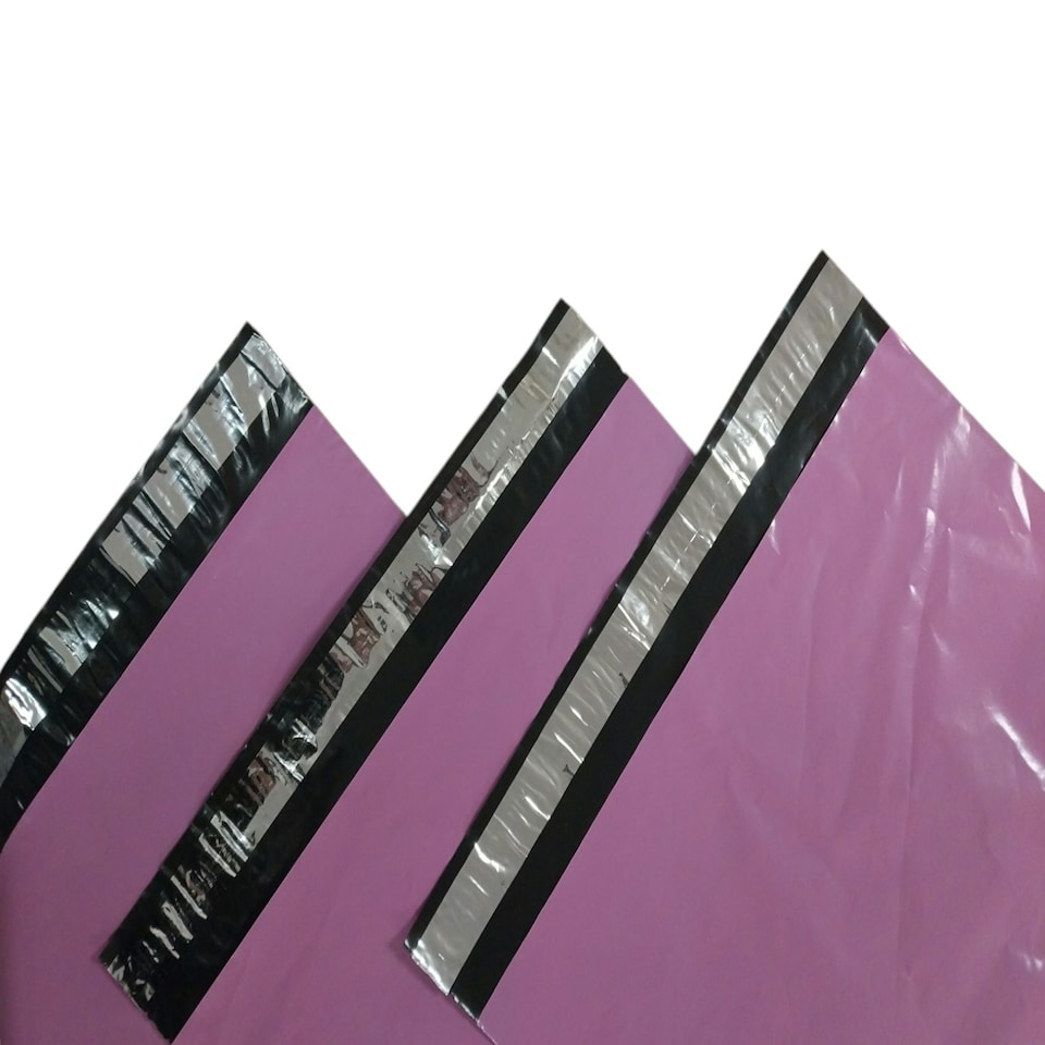 image 1 of Pack of 50 Pink Mailer Poly Bag 304 x 406mm