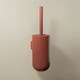 image 2 of Cosmic Toilet Brush Holder with Durable Stainless Steel for Bathroom, Terracotta
