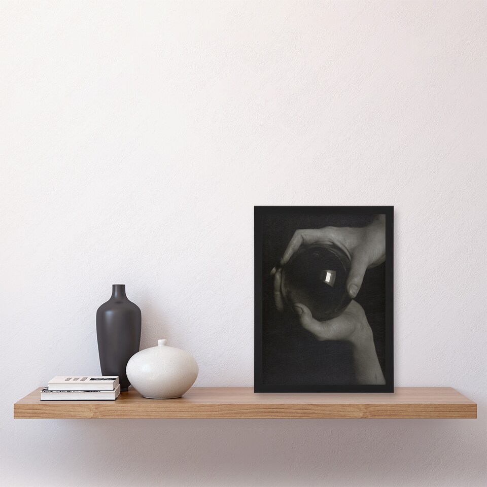 image 1 of Alfred Stieglitz The Crystal Ball Rebecca Strand Framed Wall Art Print A4