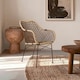 image 1 of Manado Natural Croco Rattan Armchair Brown
