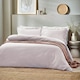 image 1 of Yard Waffle Textured King Duvet Cover Set