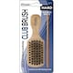 image 3 of Annie Hard Mini Wooden Club Boar Bristle Brush Hard With 4.8In Comb 2111