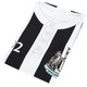 image 3 of Newcastle United FC Retro Kitchen Apron - Black/White - One Size