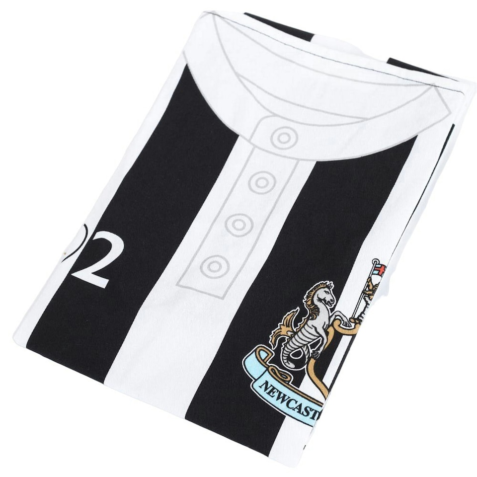 image 1 of Newcastle United FC Retro Kitchen Apron - Black/White - One Size
