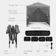 image 6 of Vonhaus Pop Up Gazebo with Sides 2m x 2m Grey
