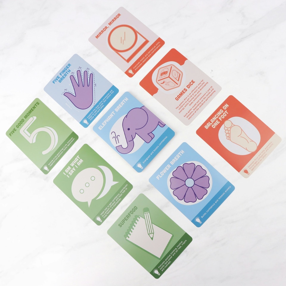 image 1 of Myga Mindful Dice and Card Set