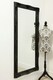 image 3 of Large Black Antique Style Salon Wall Mirror Rectangle 5Ft5 x 2Ft7 165 x 79cm | Black