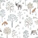 image 2 of Woodland Dreams Wallpaper in Earthy Tones Multi