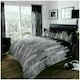 image 1 of Sky Line Printed Duvet Cover Set Reversible Polycotton Beddings Multi | Double