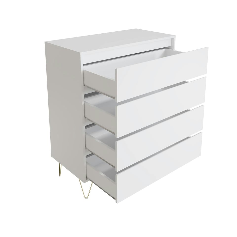 image 1 of Monaco 4 Drawer Chest
