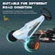 image 5 of HOMCOM Child's Pedal Go Kart Manual Car w/ Brake Gears Steering Wheel Seat Blue