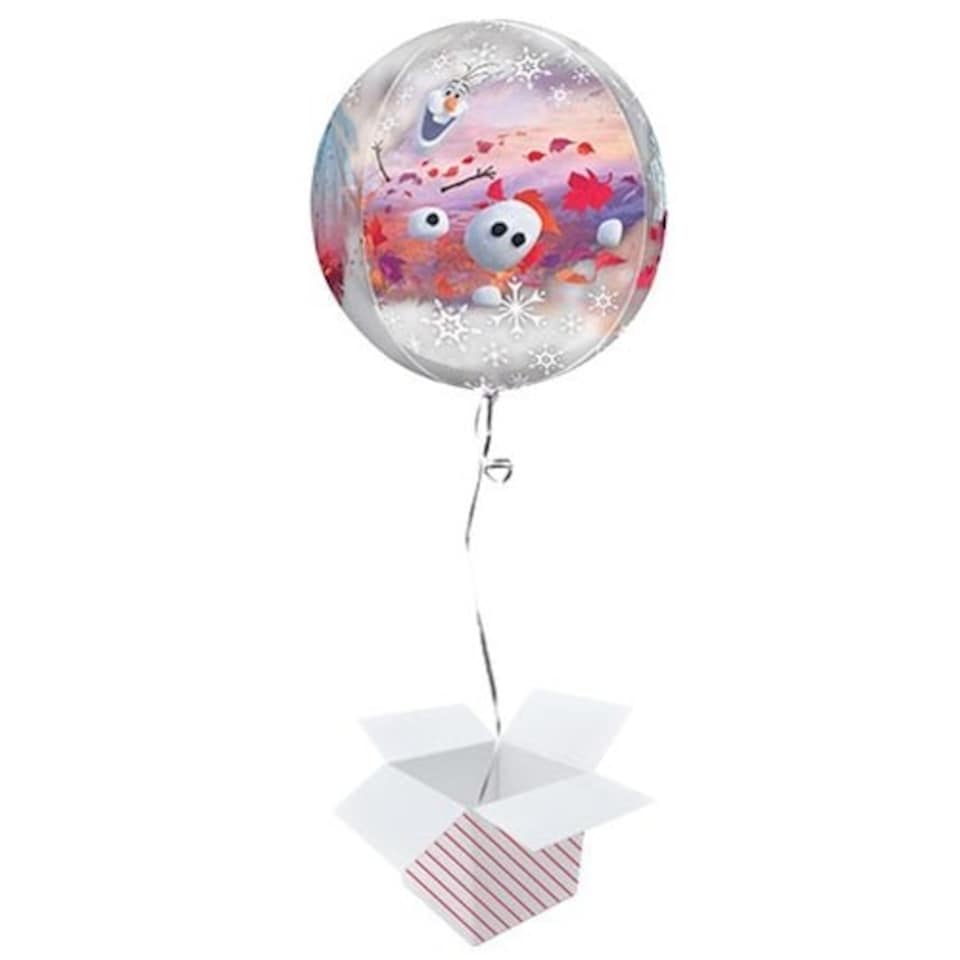 image 1 of Disney Frozen 2 Orbz Foil Helium Balloon - Inflated Balloon in a Box