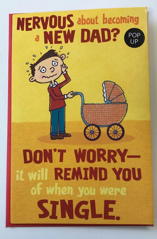 image 1 of Becoming A New Dad, Father's Day Card