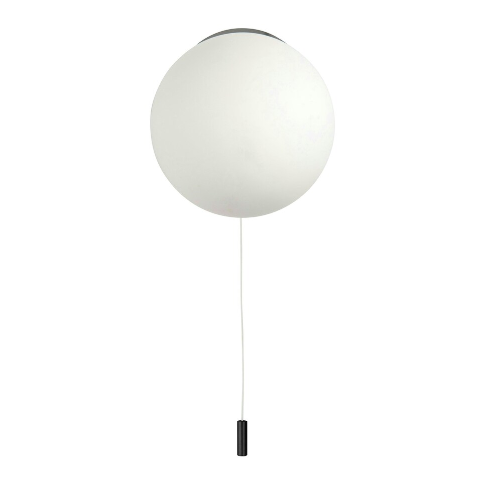 image 1 of Toronto Matt Black IP44 Wall Light