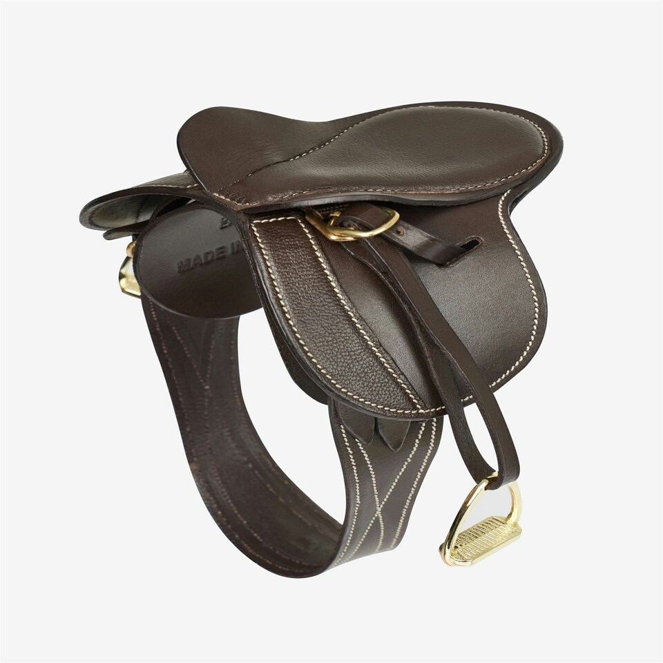 image 1 of LeMieux Toy Pony Saddle Brown | Size: One Size
Colour: Brown