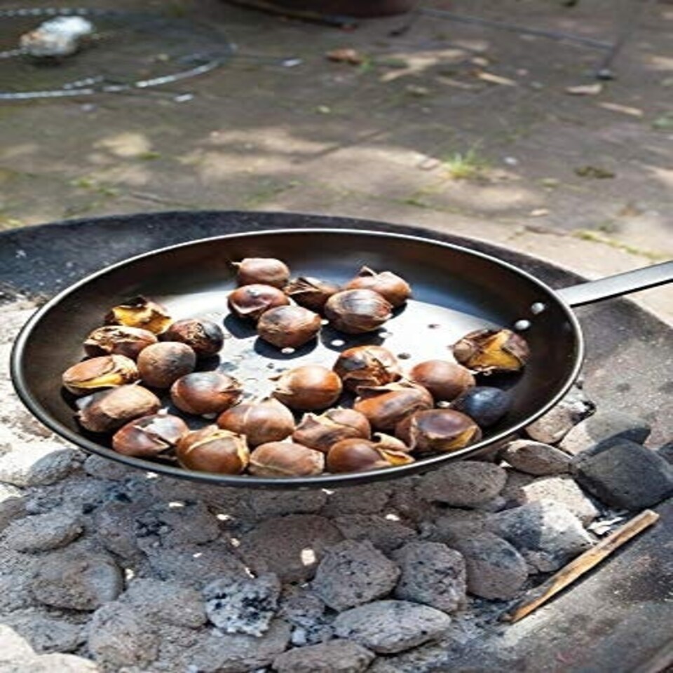 image 1 of Chestnut Roasting Pan Traditional Black