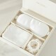 image 3 of Silk Addict 100% Mulberry Gift Set - Ivory