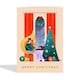 image 2 of Modern Scene Christmas Card