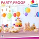 image 7 of SOL 2pk Long Pink Table Cloth Party 274x137cm Plastic Cover Disposable Pink