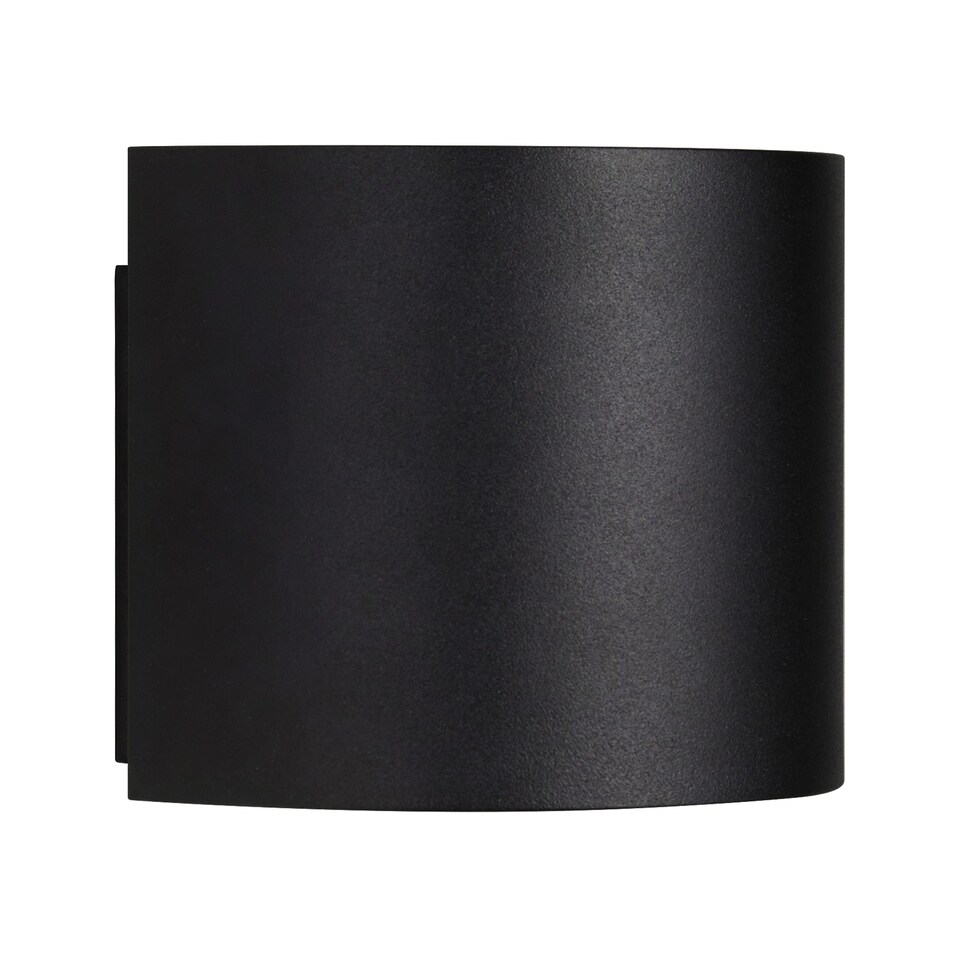 image 1 of Nordlux Milda Outdoor Wall Light Black Aluminium Sensor Intergrated LED  Weatherproof - Mains Powered, IP44 | Black | Black