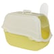 image 2 of Extra Large Enclosed Cat Litter Tray Filter Box Hooded Large Scoop Toilet Potty | Yellow | 1