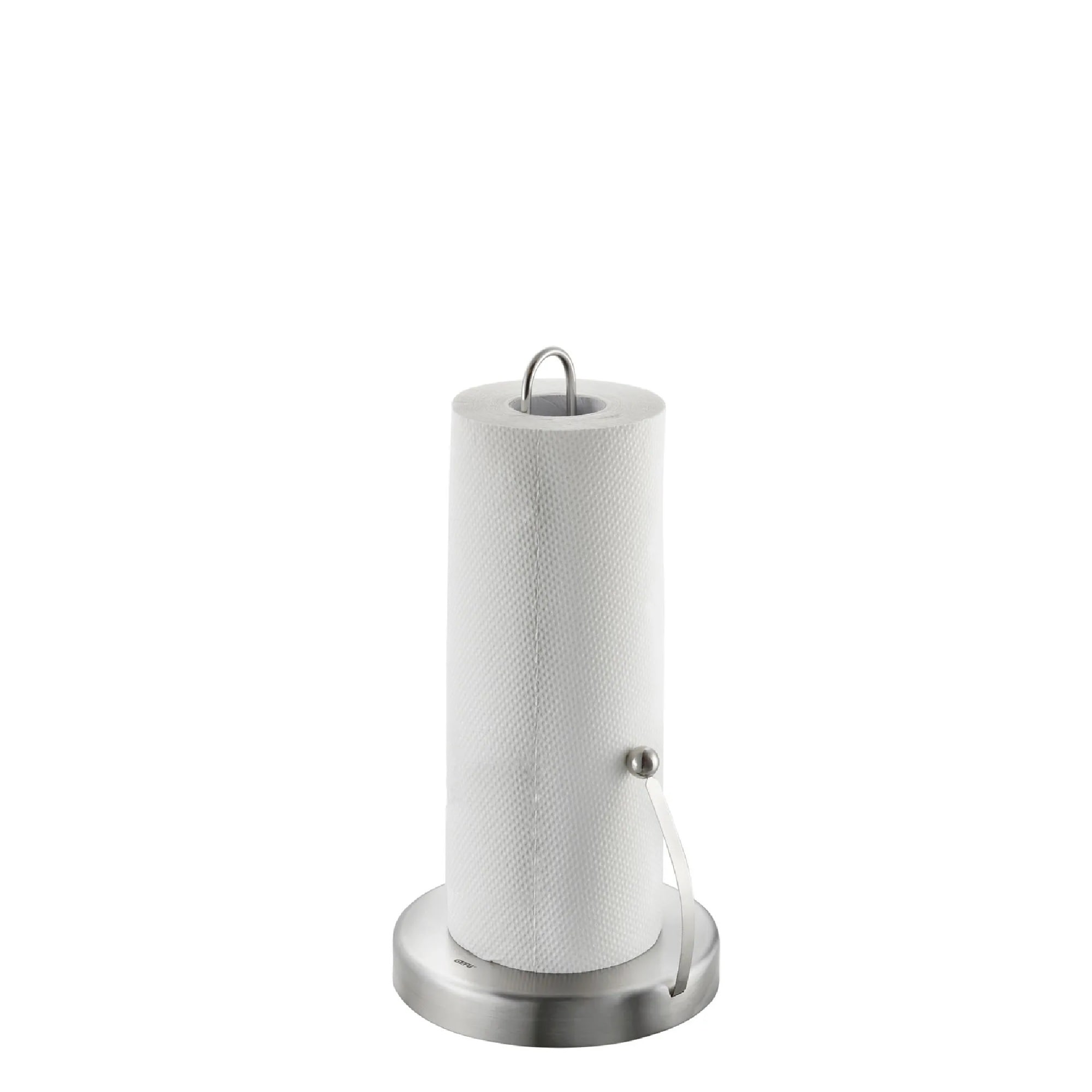 Gefu Spenso Paper Towel Holder with Weighted Base in Silver