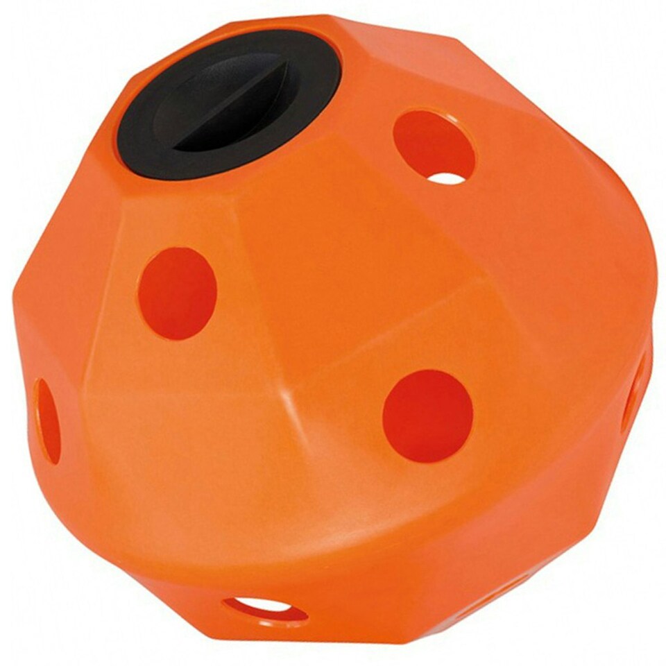 image 1 of ProStable Hayball With Small Holes - Orange - One Size