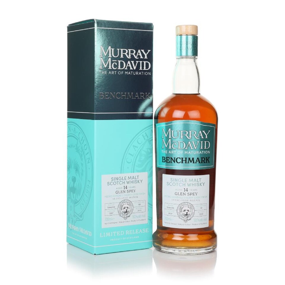 image 1 of Glen Spey - Murray McDavid Benchmark PX Sherry Cask 2007 14 year old Whisky (UK Exclusive) | Multi | Glen Spey - Murray McDavid Benchmark PX Sherry Cask - 2007 14 year old Whisky 70cl 50.1% ABV (UK Exclusive) | 1