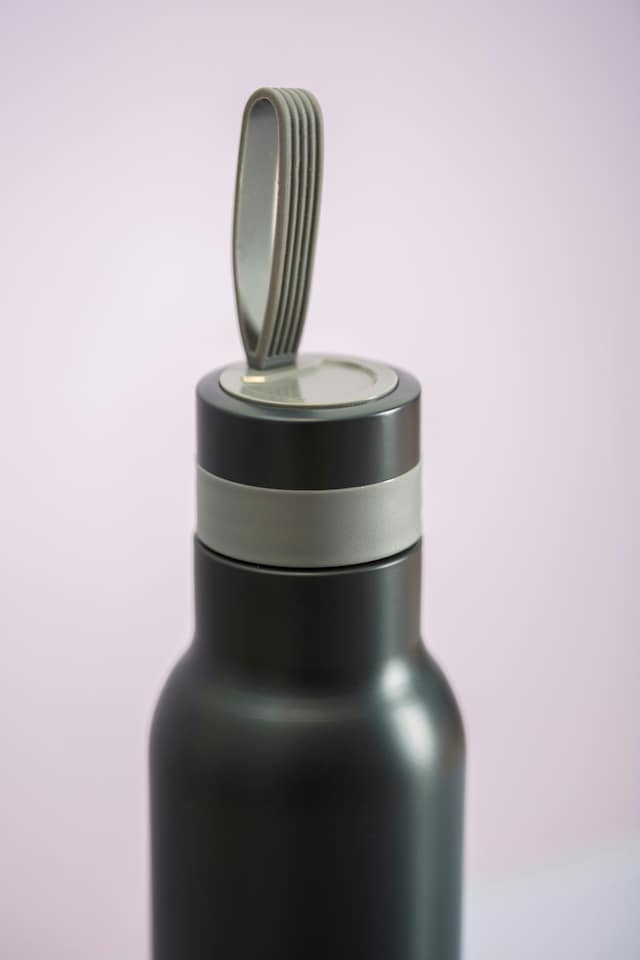 image 1 of Interiors by Premier Matte Grey 500ml Sports Bottle, Stainless Steel Modern Water Bottle, Leak-Proof Design Sports Water Bottle