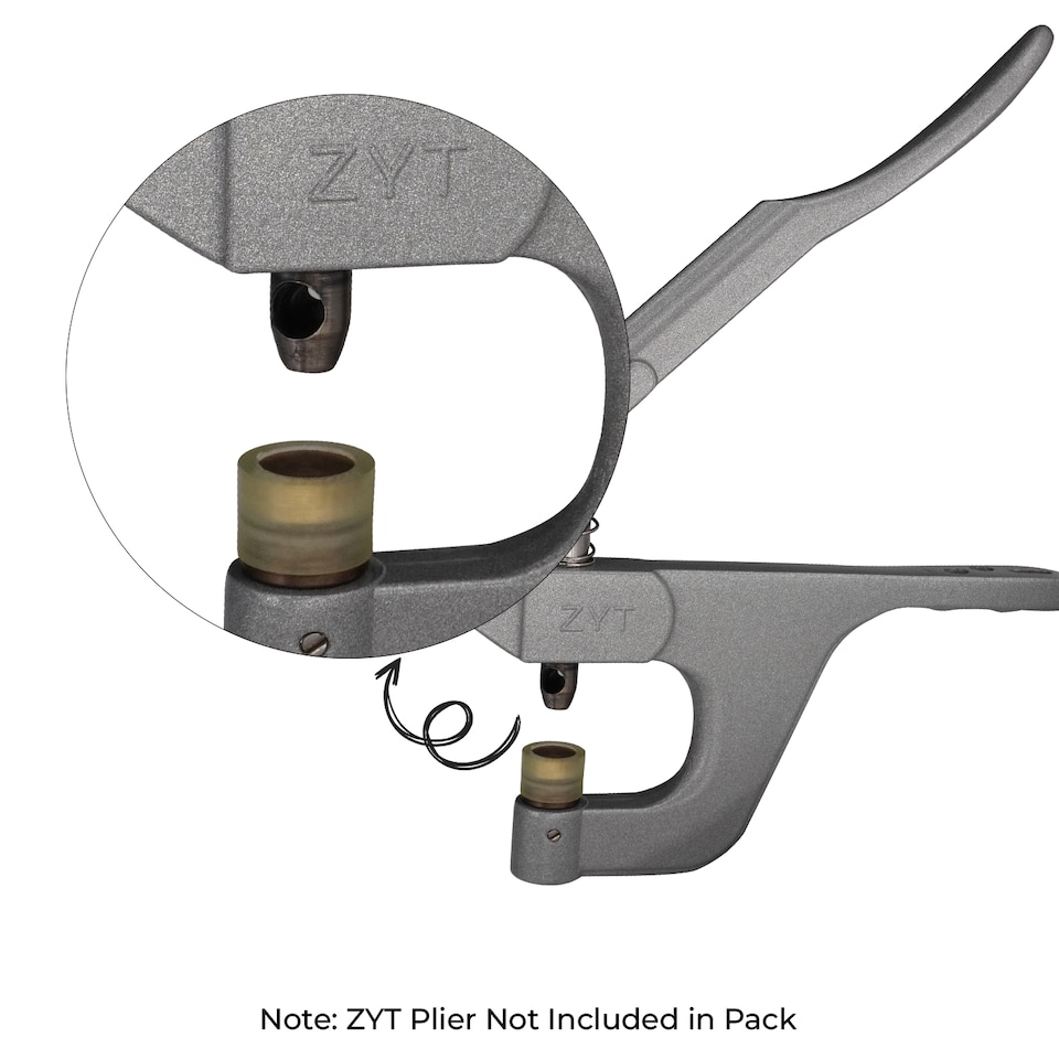 image 1 of 6mm Hole Cutter Punch Die Set for ZYT Plier for Handbags